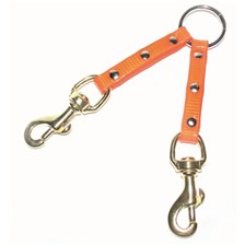 ACCOUPLE CHIEN SANGLE ORANGE