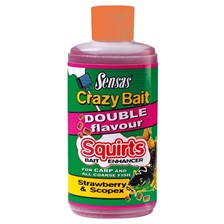 ADDITIF SENSAS CRAZY BAIT SQUIRTS DOUBLE AROME PUISSANT