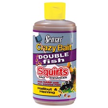 ADDITIF SENSAS CRAZY BAIT SQUIRTS DOUBLE FISH