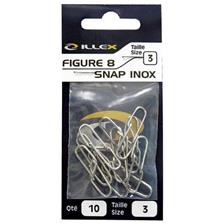 AGRAFE ILLEX FIGURE 8 - PACK DE 10