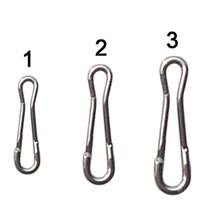 AGRAFE SERT X-TREND SPLIT SIMPLE NICKELEE - PACK DE 5