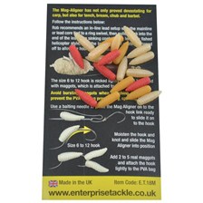 ALIGNEUR DE LIGNE IMITATION ASTICOT ENTERPRISE TACKLE