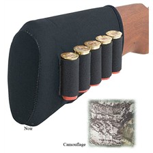 AMORTISSEUR DE RECUL NEOPRENE AVEC CARTOUCHIERE 5 CARTOUCHES