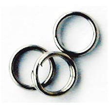 ANNEAUX BRISES MUSTAD ROND NICKELE