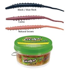 APPAT ARTIFICIEL BERKLEY GULP ALIVE ARENICOLA 10 CM - POT DE 36