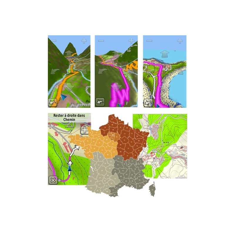 carte topographique garmin topo francerégion nord-ouest
