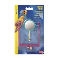 BALANÇOIRE MIROIR ET CLOCHETTE LIVING WORLD