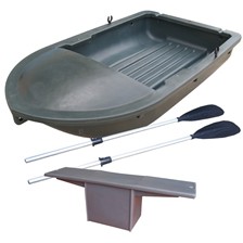BARQUE DE PECHE SEAECO 200 FUNNY + AVIRONS