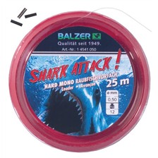 BAS DE LIGNE BOBINE 25M BALZER HARDMONO SHARK ATTACK
