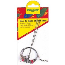 BAS DE LIGNE CLIPOT RAGOT INOX