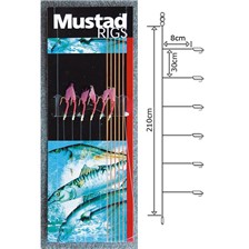 BAS DE LIGNE MER MINI CREVETTES ROUGE T87