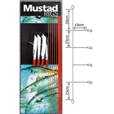 BAS DE LIGNE MER MUSTAD FLECTOR SPECIAL MAQUEREAU T4