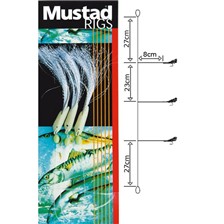 BAS DE LIGNE MER MUSTAD HOKKAI TEMPTER T17D