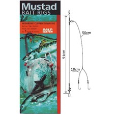 BAS DE LIGNE MER MUSTAD T46 WISHBONE