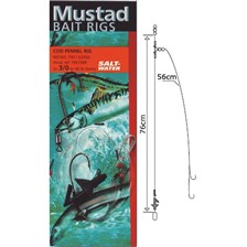 BAS DE LIGNE MER MUSTAD T50 MORUE