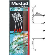 BAS DE LIGNE MER MUSTAD TINSEL SPECIAL MAQUEREAU T5