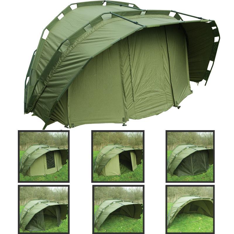 BIVVY TENT TOTAL FISHING GEAR DAVE LANE HARD CORE 1 PLAATS
