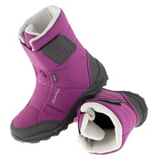 BOTTES QUECHUA ARPENAZ SNOW 200 JUNIOR VIOLET