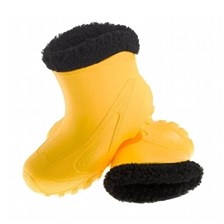 BOTTES QUECHUA WEASY HOMME JAUNE