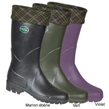 BOTTILLONS FEMME LE CHAMEAU CLAN TWEED