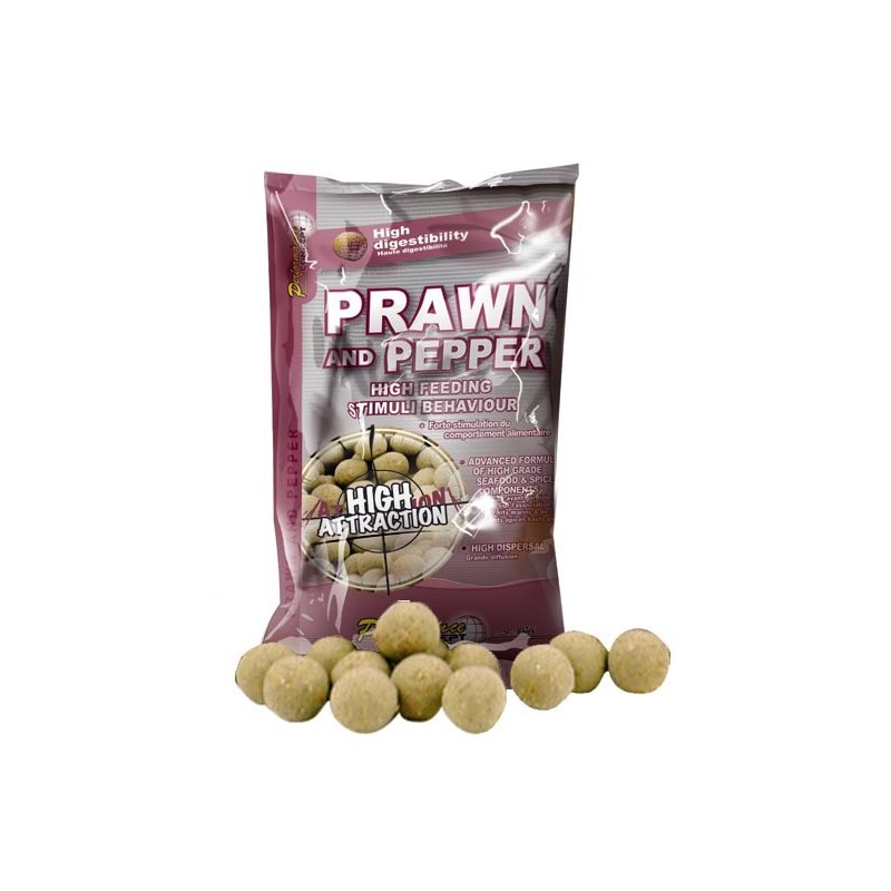 BOUILLETTE STARBAITS PERFORMANCE CONCEPT PRAWN AND PEPPER Prawn And Pepper - Ø 14mm image