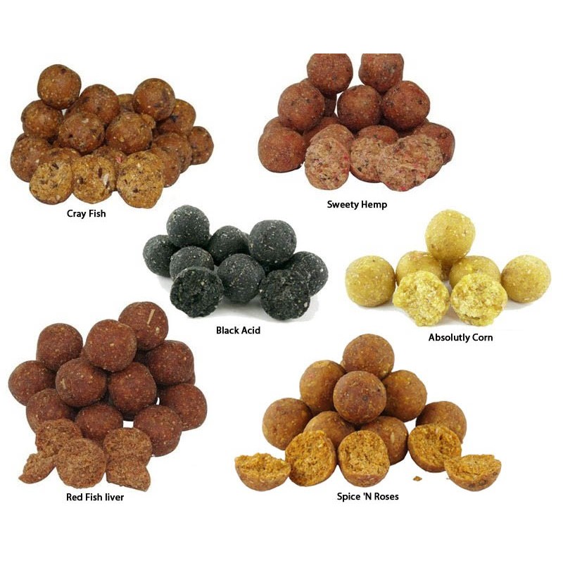 BOUILLETTES NATURA CARP ABSOLUTE - 3 KG Fishy Seed - 20 mm image