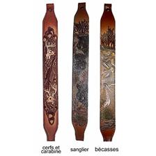 BRETELLE CUIR DECOR 50 MM