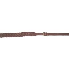 BRETELLE CUIR GRAS TRESSE 30 MM