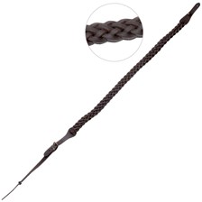 BRETELLE TRESSEE CUIR
