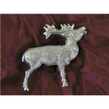BROCHE ARGENT CELENTY CERF