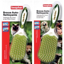 BROSSE AUTO-NETTOYANTE CHIEN & CHAT BEAPHAR CLIC NET