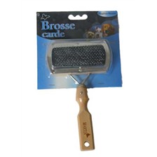 BROSSE CARDE CHIEN MANCHE BOIS MARTIN SELLIER