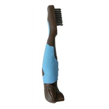 BROSSE CHIEN DEMELANTE DENTS RECOURBEES CHOCO CARTOONS