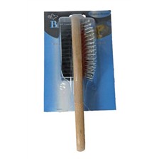 BROSSE CHIEN DOUBLE PNEUMATIQUE