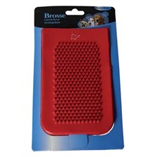 BROSSE CHIEN GANT DOUBLE FACE CAOUTCHOUC