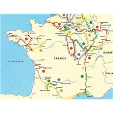 CARTE REGIONALE DE NAVIGATION FLUVIALE
