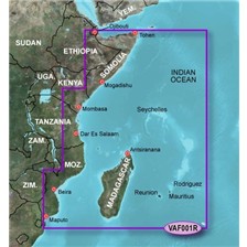 CARTOGRAPHIE GARMIN BLUECHART G2 VISION REGULAR AFRIQUE ORIENTALE