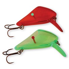 CASQUE SAVAGE GEAR 4PLAY LIP SCULL UV RED & GREEN - POCHETTE DE 2