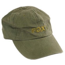 CASQUETTE FOX BASEBALL WASHED OLIVE