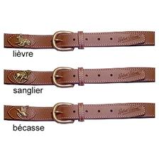 CEINTURE HUBERT VALENCE CUIR