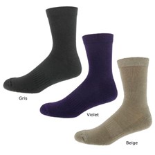 CHAUSSETTES QUECHUA  FORCLAZ 100 CREW