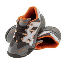 CHAUSSURES QUECHUA ARPENAZ 300 JUNIOR ORANGE / GRIS