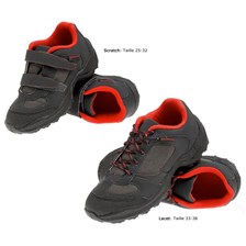 CHAUSSURES QUECHUA ARPENAZ 50 JUNIOR NOIR / ROUGE