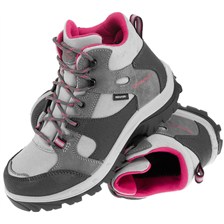 CHAUSSURES RANDONNEE QUECHUA FORCLAZ 500 JUNIOR ROSE/GRIS