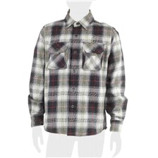 CHEMISE QUECHUA TECHWINTER JUNIOR CARREAUX VERTS