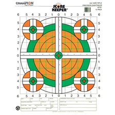 CIBLE PAPIER CHAMPION SCORE KEEPER 5 MIRES COULEUR