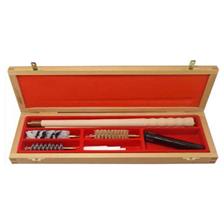 COFFRET DE NETTOYAGE FUSIL PLUMIER BOIS