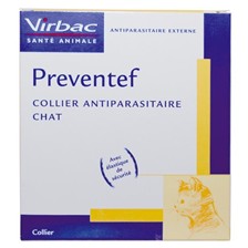 COLLIER ANTIPARASITAIRE CHAT VIRBAC PREVENTEF
