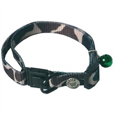 COLLIER CHAT NYLON CAT'MOUFLAGE MARTIN SELLIER