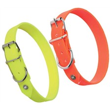 COLLIER CHIEN PLAT REFLECHISSANT CHASSE